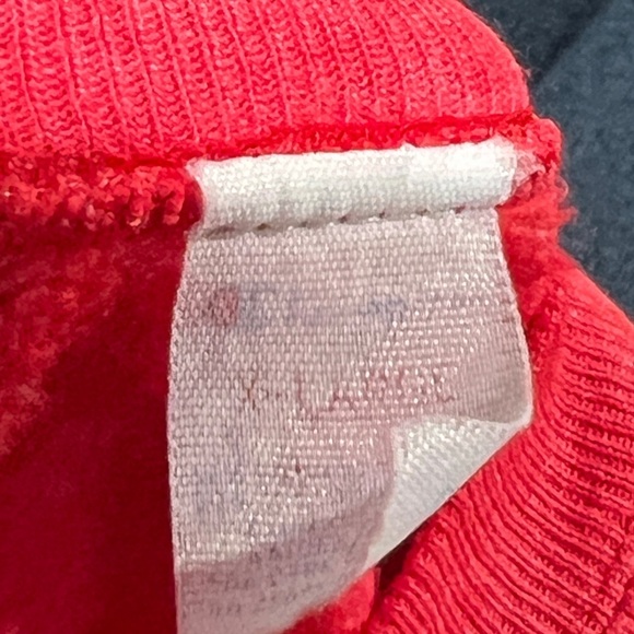 Vintage 80s Ohio State Buckeyes NCAA College Champion Red 1980s Sweatshirt - Picture 7 of 7